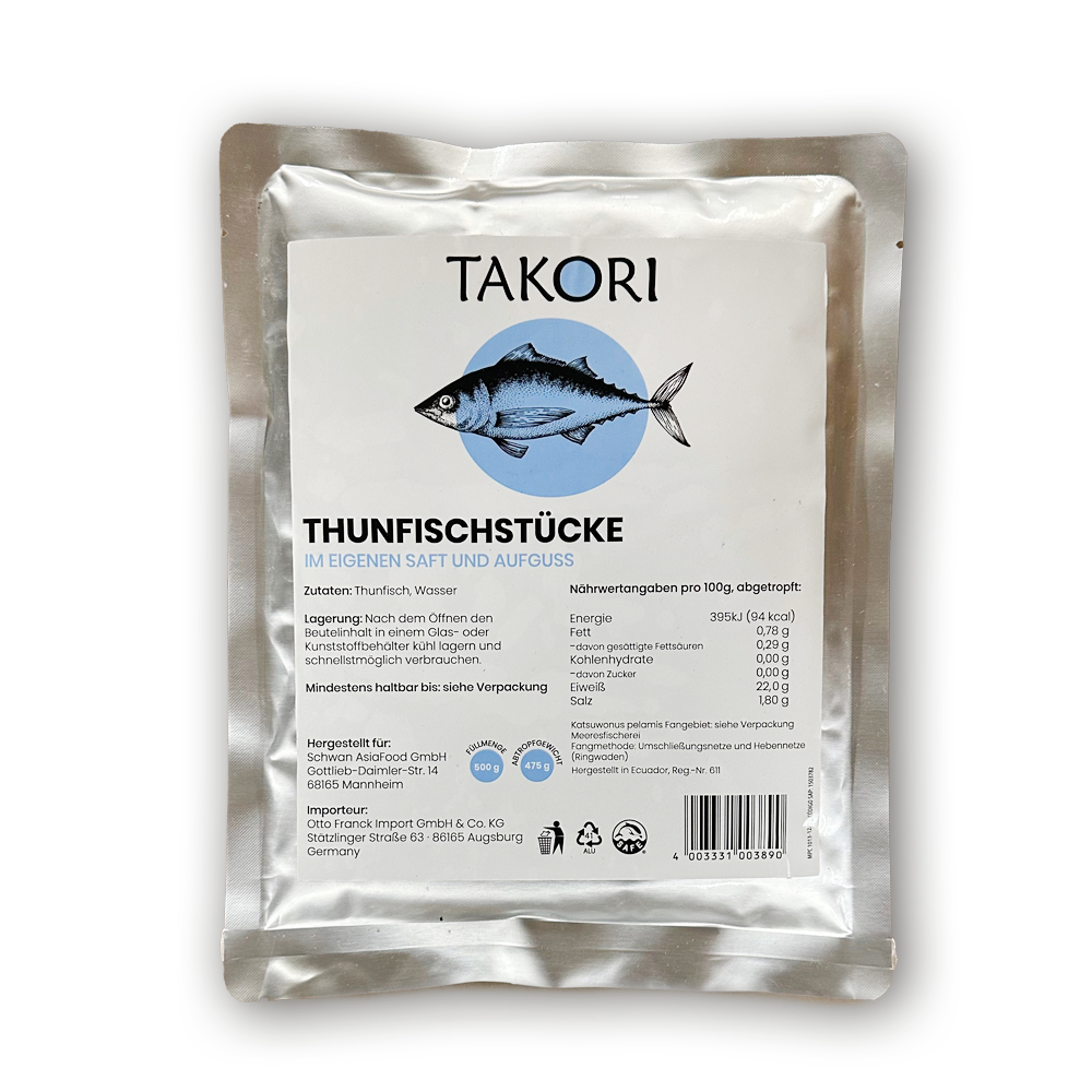Takori - Thunfisch im eigenen Saft, 1 x 500 g Beutel